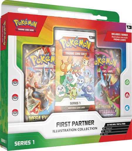 Pokemon TCG: First Partner Illustration Collection Series 1 Card Game Pokemon