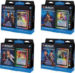 Magic: The Gathering TCG - Universes Beyond: Doctor Who Commander Deck Bundle Card Game Wizards of the Coast