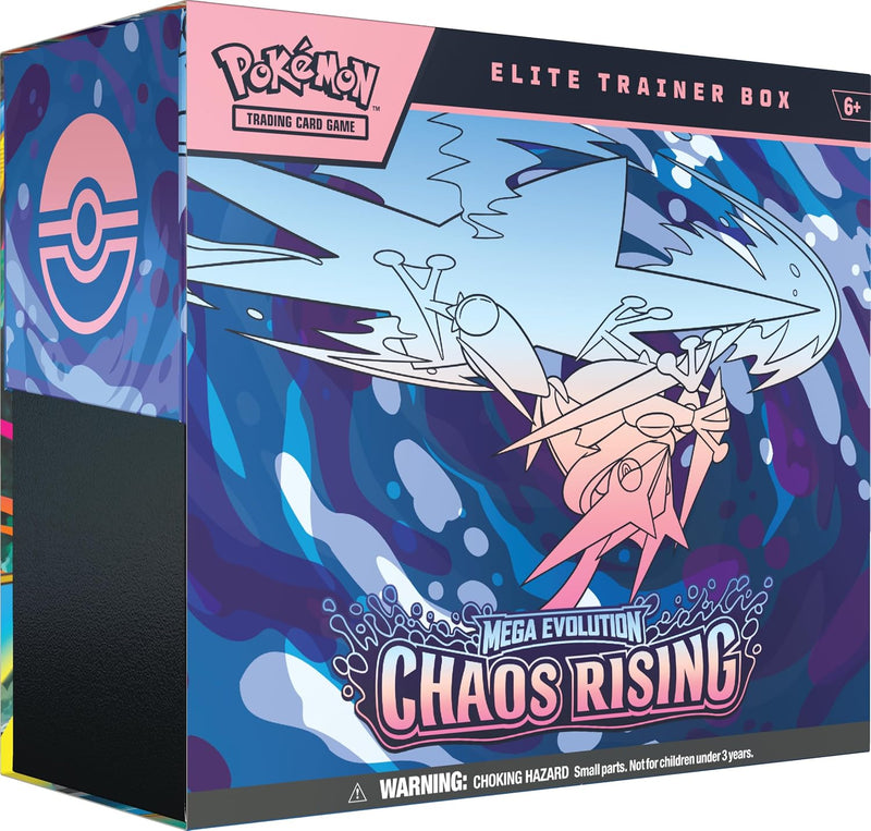 Pokemon TCG: Mega Evolution - Chaos Rising Elite Trainer Box (Mega Greninja ex) Card Game Pokemon
