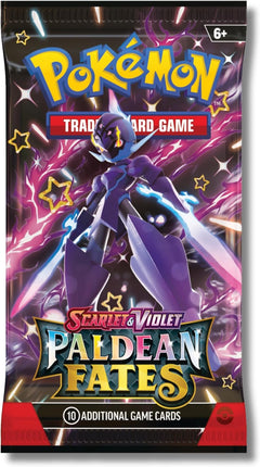Pokemon TCG: Scarlet & Violet - Paldean Fates Mini Tin Full Display Box - 10 Tins Card Game Pokemon