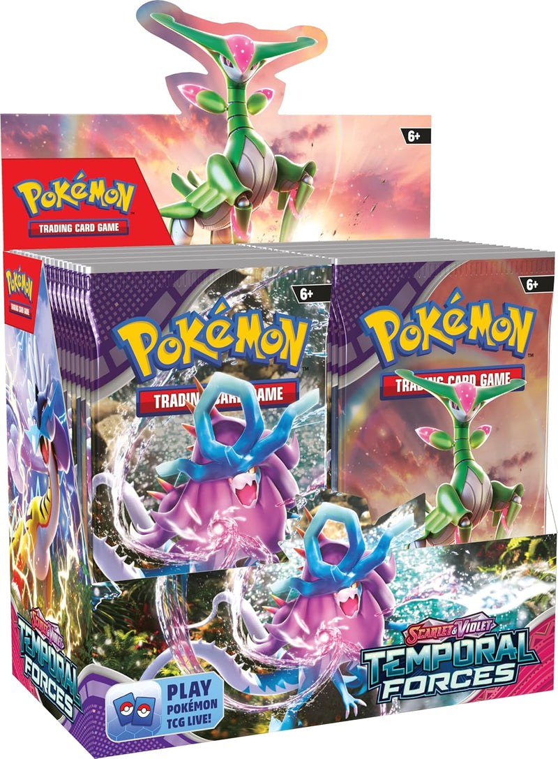 Pokemon TCG: Scarlet and Violet - Temporal Forces Booster Display Box - 36 Packs Card Game Pokemon