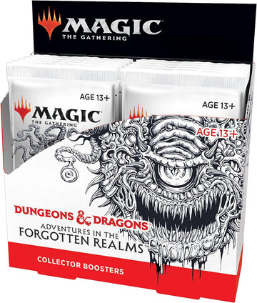 Magic: The Gathering TCG - Adventures in The Forgotten Realms Collector Booster Box - 12 Packs Card Game Wizards of the Coast
