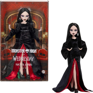 Monster High x Wednesday: Morticia Collectible Doll Toys & Games Mattel