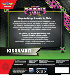 Pokemon TCG: Scarlet & Violet - Shrouded Fable Kingambit Illustration Collection Card Game Pokemon