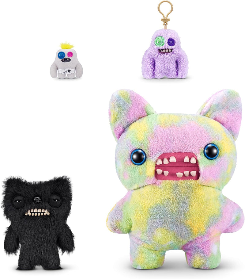 Fuggler: Fart Face Series 1 - Munch Munch Black Long Ugly Monster Plush Toy Toys & Games Zuru