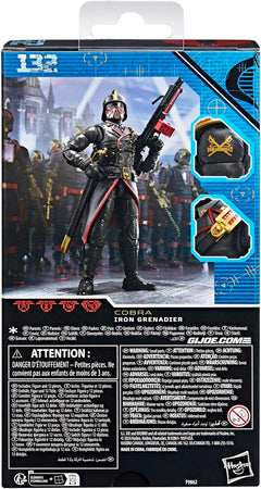 G.I. Joe Classified Series: #132 Iron Grenadier Collectible 6 Inch Action Figure Toys & Games Hasbro