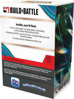 Pokemon TCG: Scarlet & Violet - Twilight Masquerade Build & Battle Box Card Game Pokemon