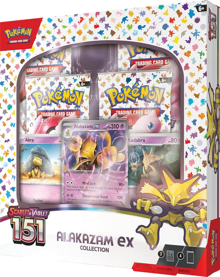 Pokemon TCG: Scarlet & Violet - 151 Collection - Alakazam EX Card Game Pokemon