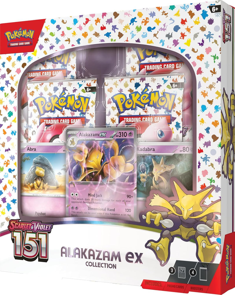 Pokemon TCG: Scarlet & Violet - 151 Collection - Alakazam EX Card Game Pokemon