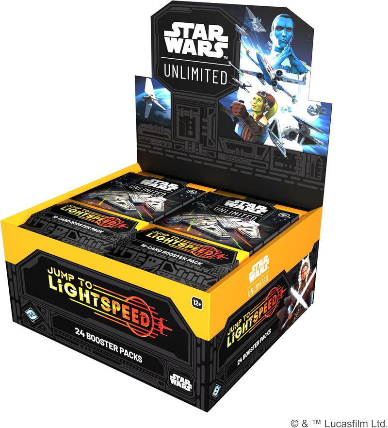 Star Wars Unlimited TCG: Jump to Lightspeed Booster Box - 24 packs Card Game Fantasy Flight Games