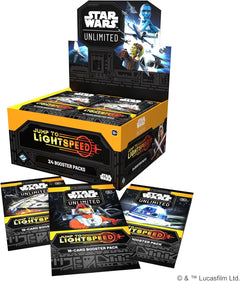 Star Wars Unlimited TCG: Jump to Lightspeed Booster Box - 24 packs Card Game Fantasy Flight Games