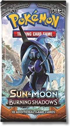 Pokemon TCG: Sun & Moon Burning Shadows Booster Pack Card Game Pokemon