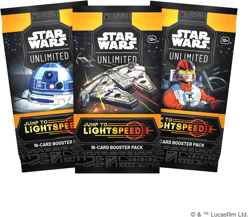 Star Wars Unlimited TCG: Jump to Lightspeed Booster Box - 24 packs Card Game Fantasy Flight Games