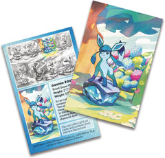 Pokemon TCG: Scarlet & Violet Prismatic Evolutions Mini Tin - Glaceon Card Game Pokemon