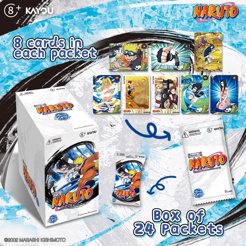 Kayou TCG: Naruto Smriti Heaven Scroll Series 1 Booster Box - 24 Packs Card Game Kayou