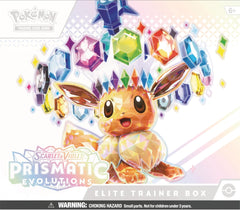 Pokemon TCG: Scarlet & Violet - Prismatic Evolutions Elite Trainer Box Card Game Pokemon