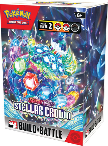 Pokemon TCG: Scarlet & Violet - Stellar Crown Build & Battle Box Card Game Pokemon