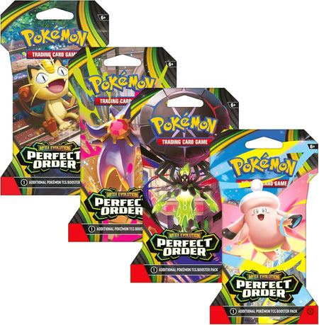 Pokemon TCG: Mega Evolution - Perfect Order Sleeved Booster Pack Card Game Pokemon