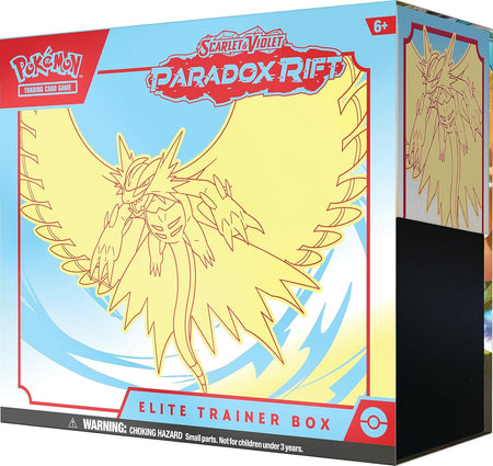 Pokemon TCG: Scarlet & Violet - Paradox Rift Elite Trainer Box - Roaring Moon Card Game Pokemon