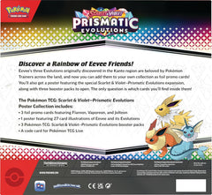Pokemon TCG: Scarlet & Violet - Prismatic Evolutions Poster Collection Card Game Pokemon