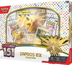 Pokemon TCG: Scarlet & Violet - 151 Collection - Zapdos EX Card Game Pokemon