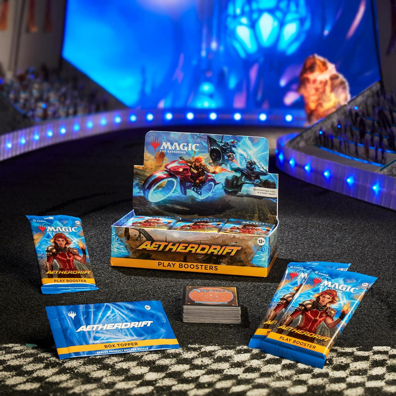 Magic: The Gathering MTG TCG: Aetherdrift Play Booster Box - 30 Packs Card Game Wizards of the Coast