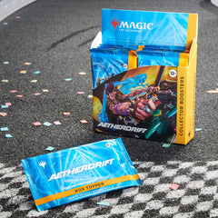 Magic: The Gathering MTG TCG: Aetherdrift Collector Booster Box - 12 Packs Card Game Wizards of the Coast