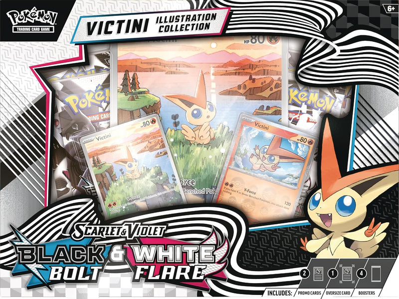 Pokemon TCG: Scarlet & Violet - Unova Victini Illustration Collection Card Game Pokemon