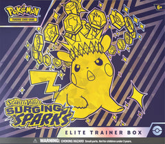 Pokemon TCG: Scarlet & Violet - Surging Sparks Elite Trainer Box Card Game Pokemon