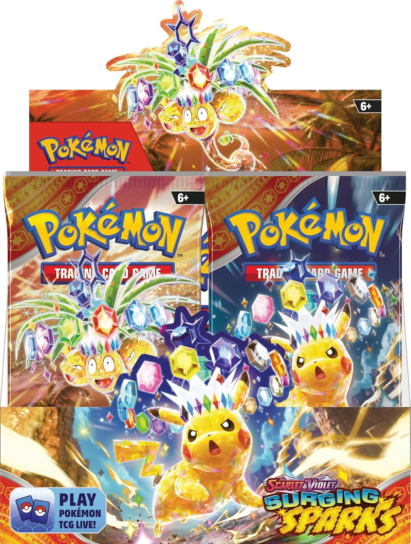 Pokemon TCG: Scarlet & Violet - Surging Sparks Booster Box - 36 Packs Card Game Pokemon