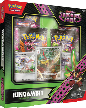 Pokemon TCG: Scarlet & Violet - Shrouded Fable Kingambit Illustration Collection Card Game Pokemon