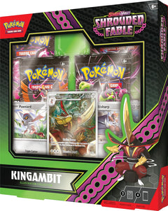 Pokemon TCG: Scarlet & Violet - Shrouded Fable Kingambit Illustration Collection Card Game Pokemon