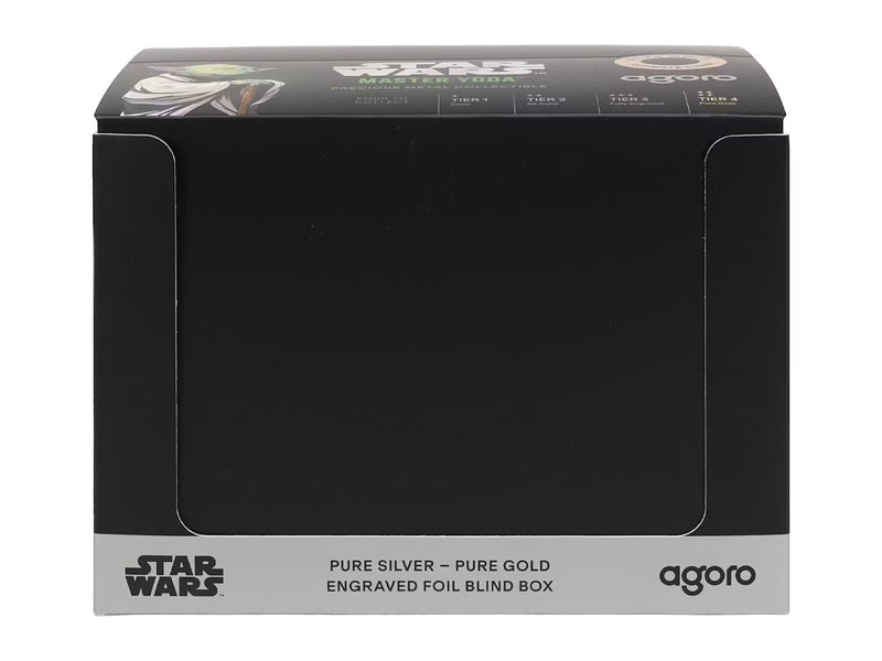 Agoro: Star Wars Master Yoda 999 Pure Silver & Gold 5g Limited Edition Blind Box Collectible Agoro