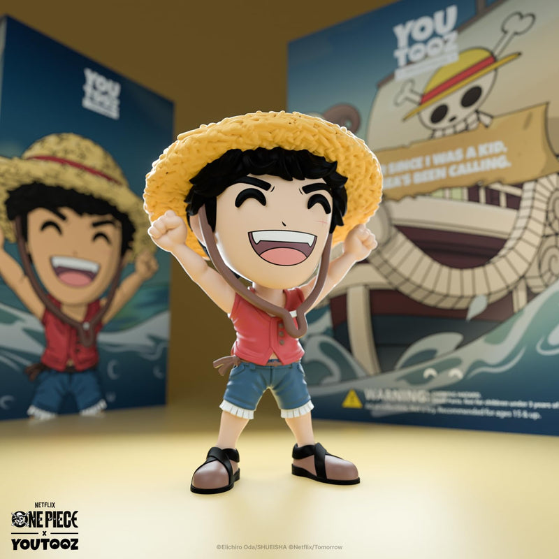Youtooz: One Piece Collection - Luffy (Netflix) Vinyl Figure #0 Toys & Games Youtooz
