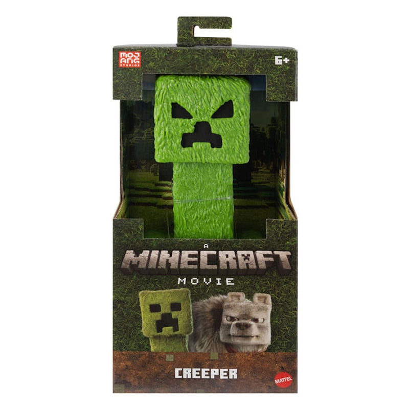A Minecraft Movie: Creeper - 12" Large Scale Action Posable Figure Toys & Games Mattel
