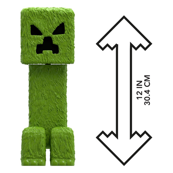A Minecraft Movie: Creeper - 12" Large Scale Action Posable Figure Toys & Games Mattel