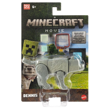 A Minecraft Movie: Dennis - 4" Action Figure Toys & Games Mattel