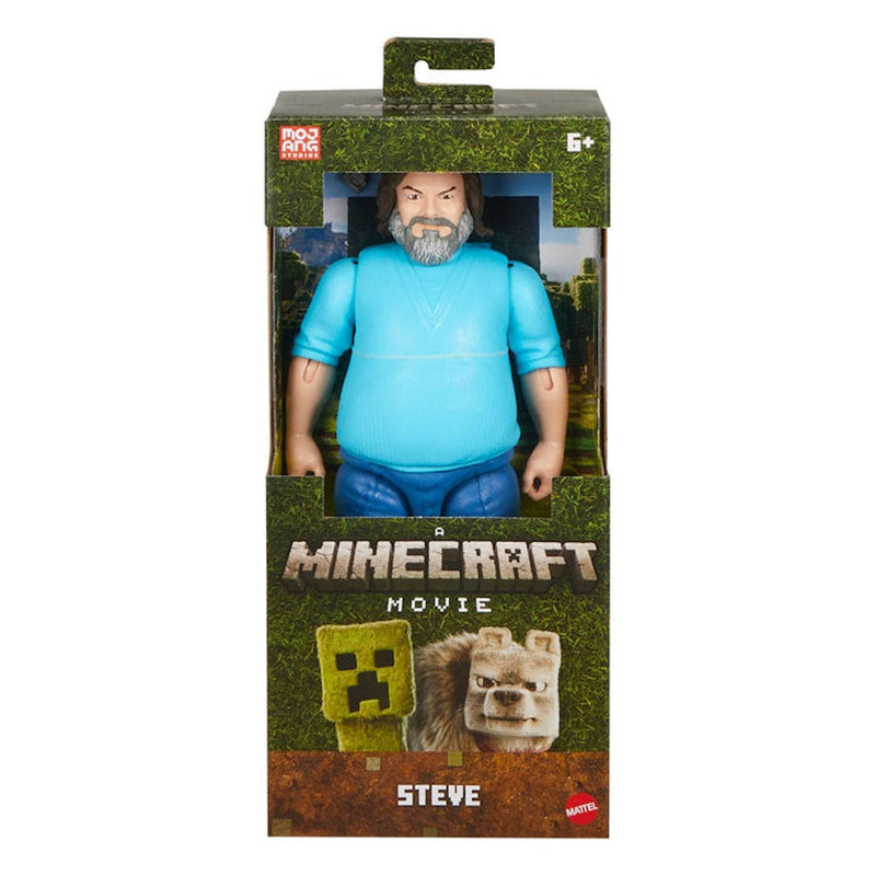A Minecraft Movie: Steve - 12" Large-Scale Action Figure Toys & Games Mattel