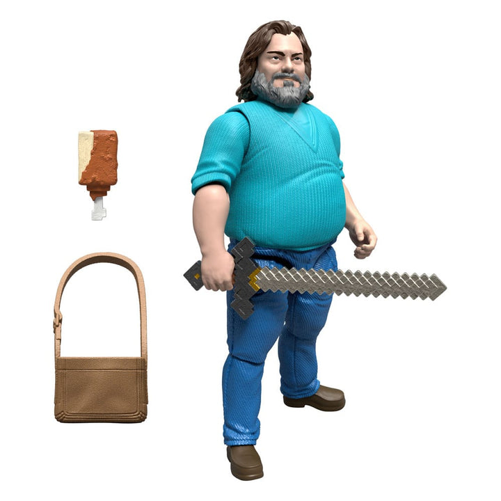 A Minecraft Movie: Steve - 4" Action Figure Toys & Games Mattel