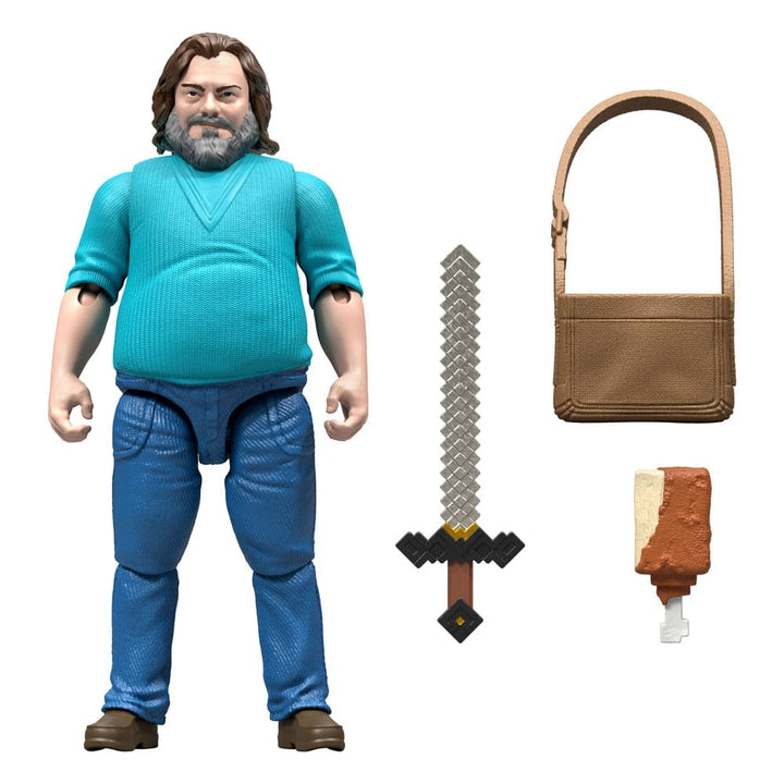A Minecraft Movie: Steve - 4" Action Figure Toys & Games Mattel