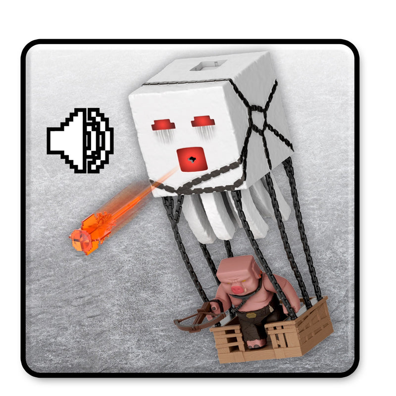 A Minecraft Movie: Blast Attack Ghast Playset Toys & Games Mattel