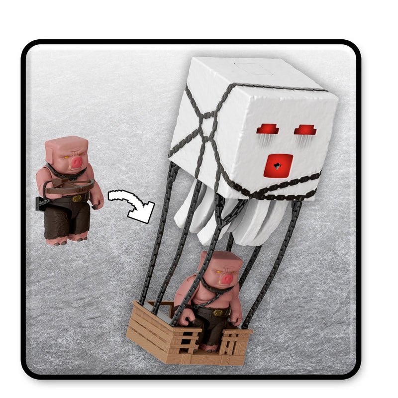 A Minecraft Movie: Blast Attack Ghast Playset Toys & Games Mattel