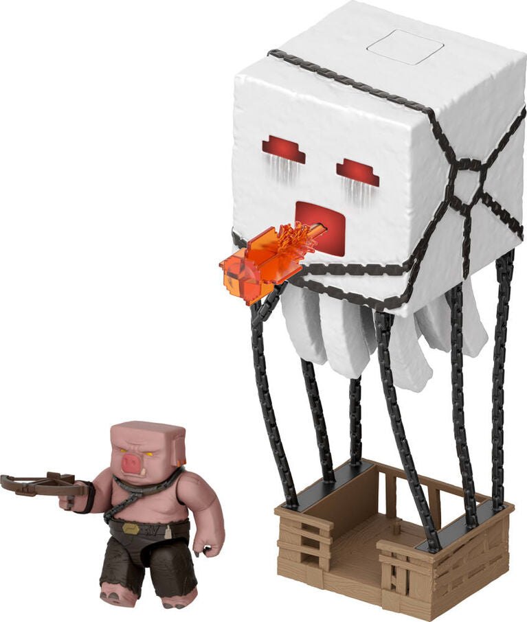 A Minecraft Movie: Blast Attack Ghast Playset Toys & Games Mattel