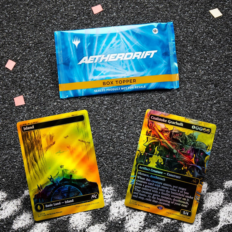 Magic: The Gathering MTG TCG: Aetherdrift Collector Booster Box - 12 Packs Card Game Wizards of the Coast