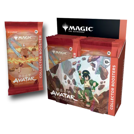 Magic: The Gathering TCG: Avatar The Last Airbender Collector Booster Box - 12 packs Card Game Wizards of the Coast
