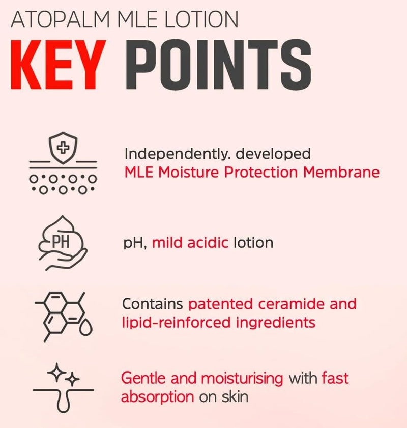 ATOPALM MLE Lotion 200 mL (6.76 fl oz) Moisturizer ATOPALM