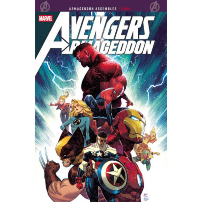 Avengers Armageddon #1 Comic & Warstorm Surge Magic The Gathering MTG Foil Promo Comics Marvel Comics