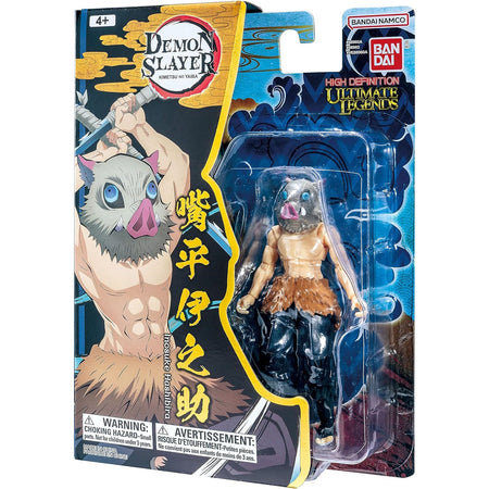 Ultimate Legends: Demon Slayer Inosuke Hashibira - 5" Action Figure Toys & Games Bandai Namco