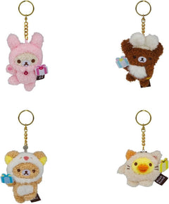 Rilakkuma San-X Original: Gift Series Plush Keychains Blind Box Toys & Games Rilakkuma