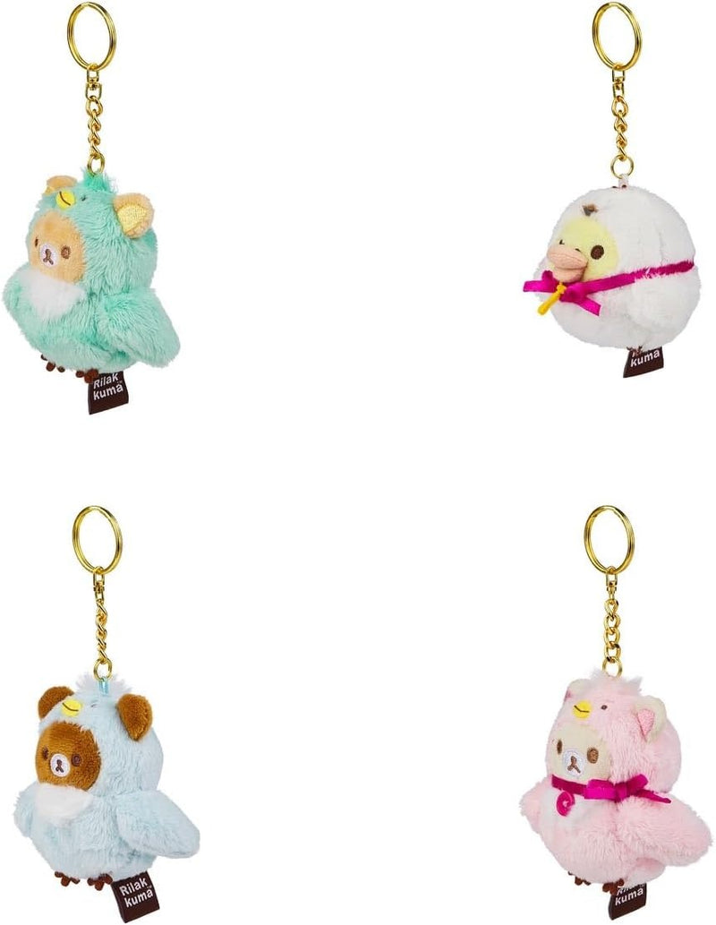 BLIND BOX Rilakkuma San-X Original: Swan Series Keychain Plush Toys & Games Rilakkuma